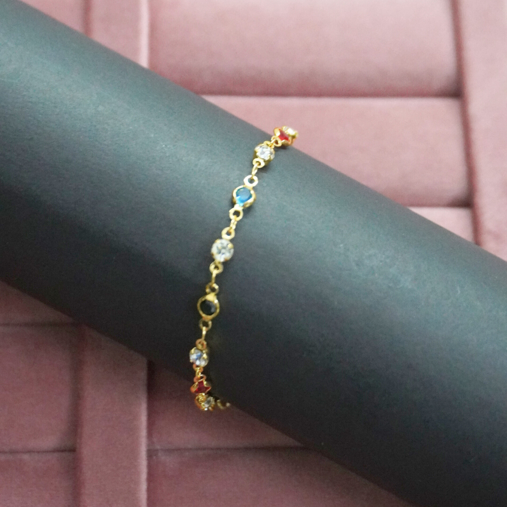 Black Circle Bracelet