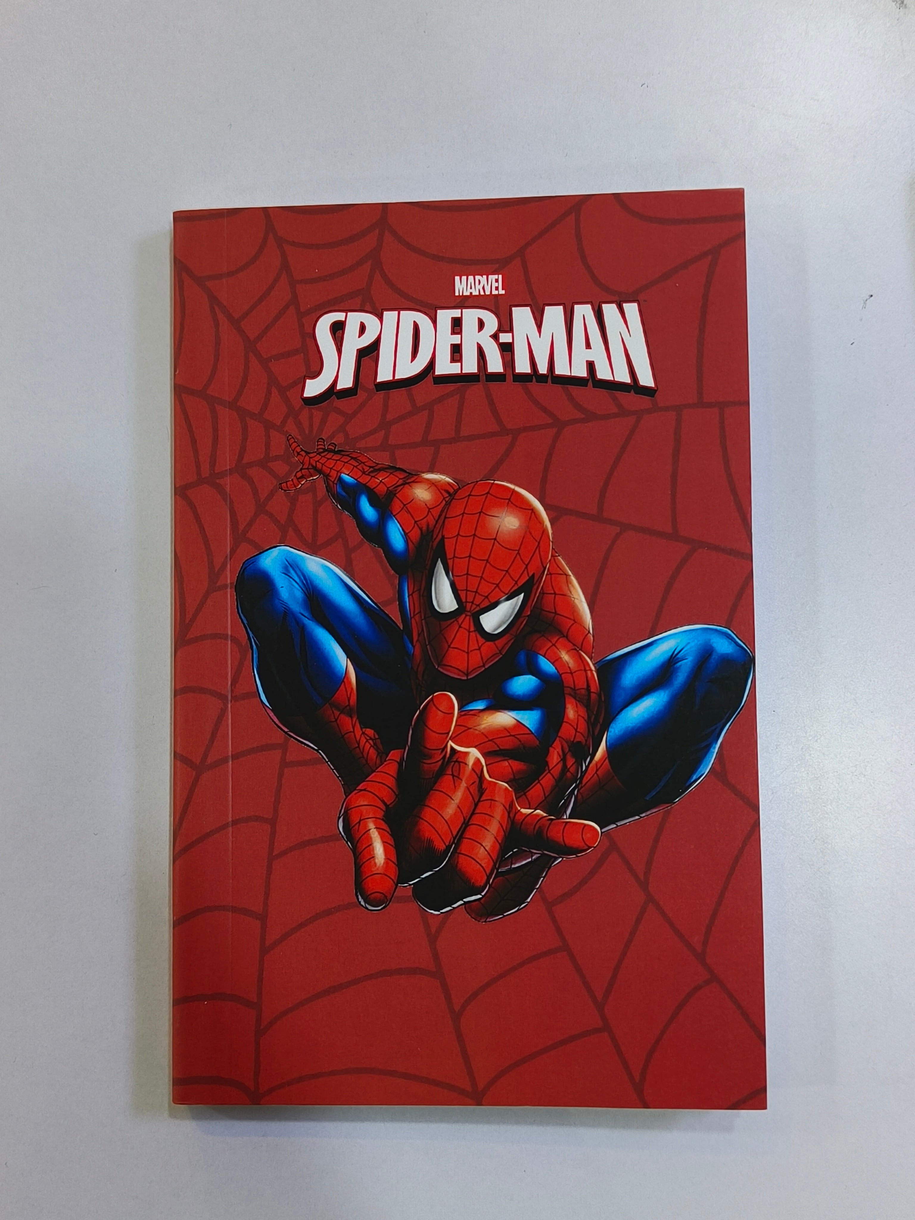 Marvel Spider-Man Notebook – Red Web Design Cover