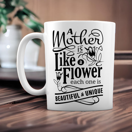 Personalised Mother Is Like Flower Mug