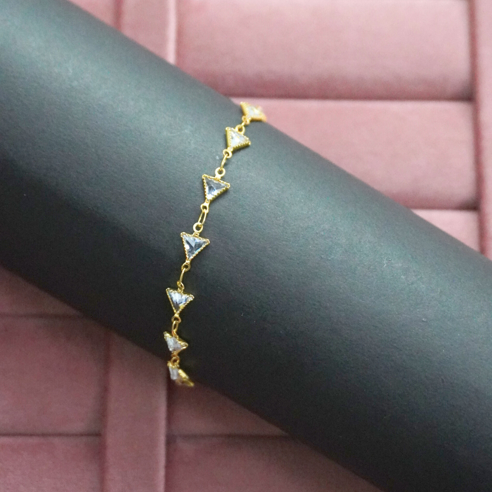 Black Circle Bracelet