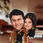 Personalized Couple Caricature