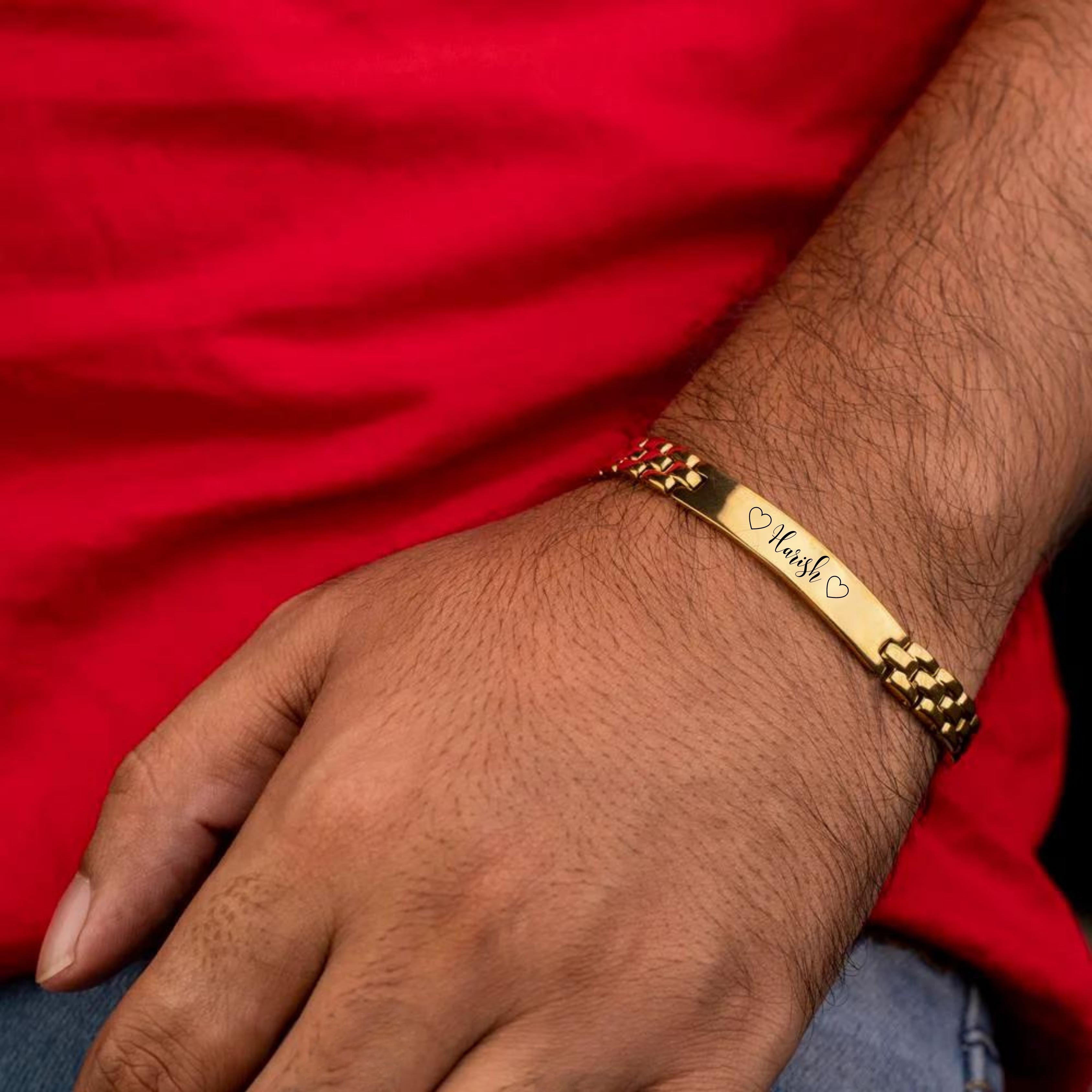 Personalised Chain Bracelet