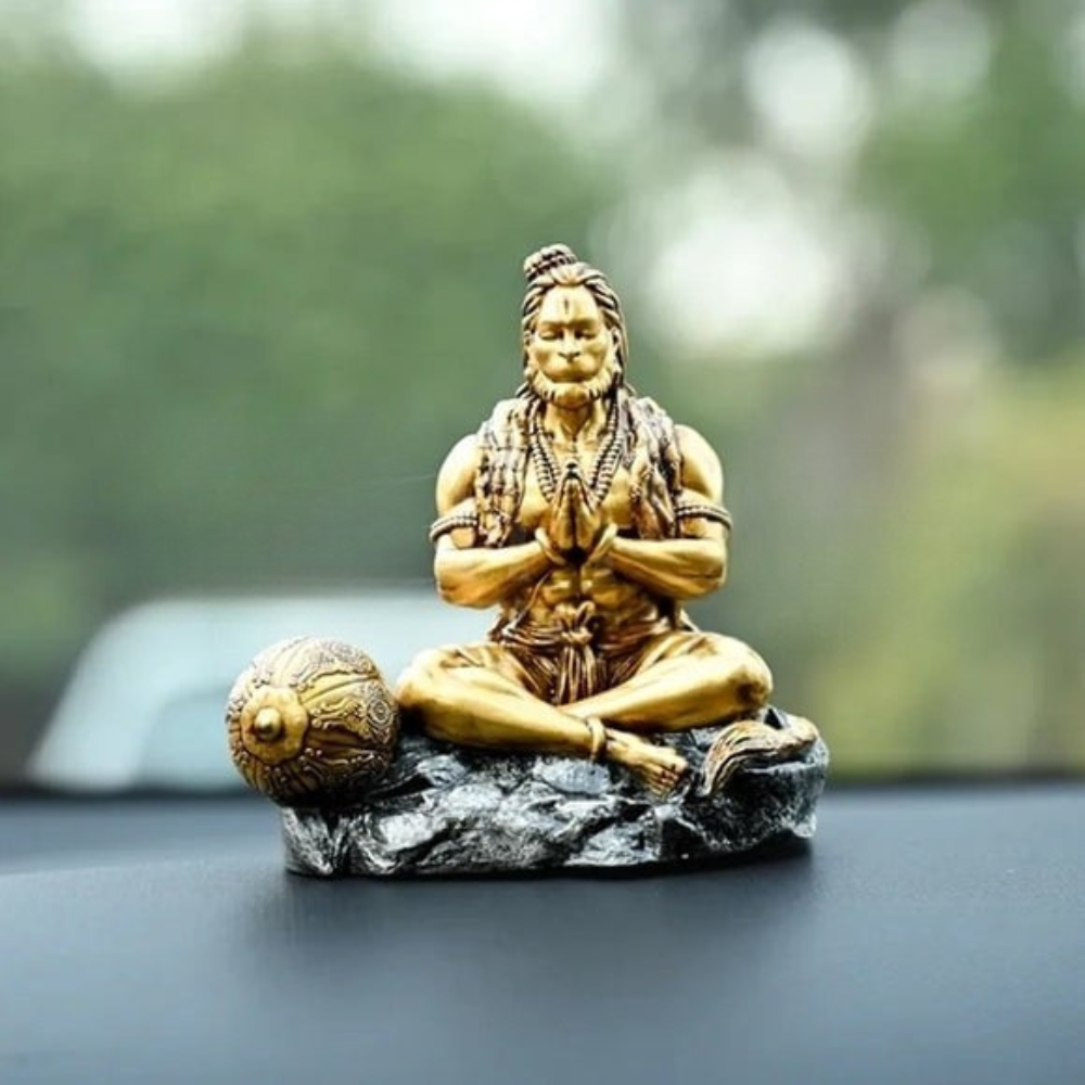 Mahabali Lord Hanuman Car Dashboard