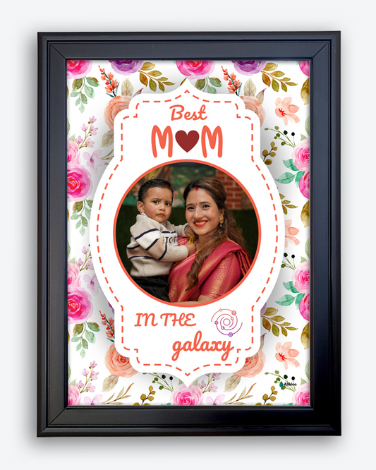 Best Mom In The Galaxy Photo Frame