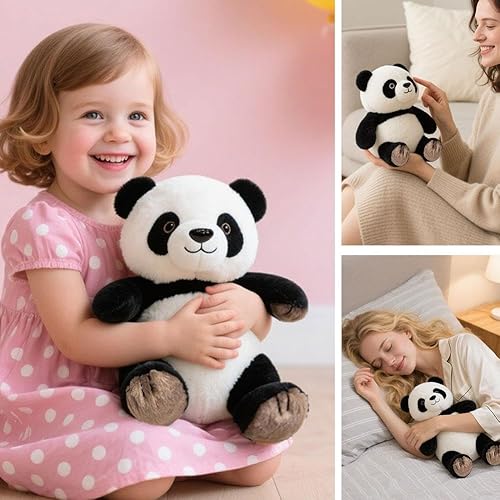 Pandy Plush, Panda Stuffed Animal for Emotional Support 30cm