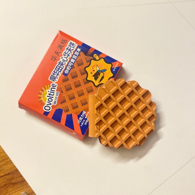 Waffle Fridge Magnet Notebook