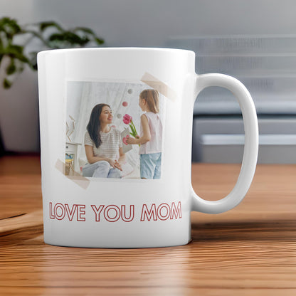 Personalised Wow Mom Mug