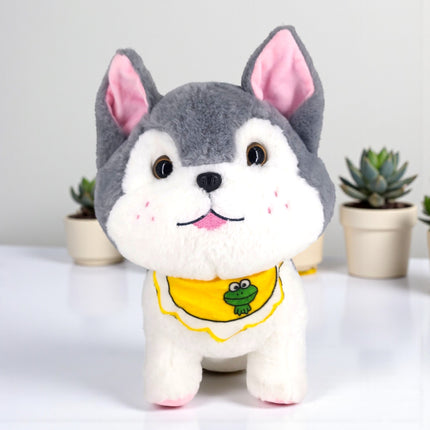 Dog Soft Toy Smart and Cuddly Husky Dog Puppy 25cm