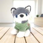 Husky Dog Soft Toy 25cm Small
