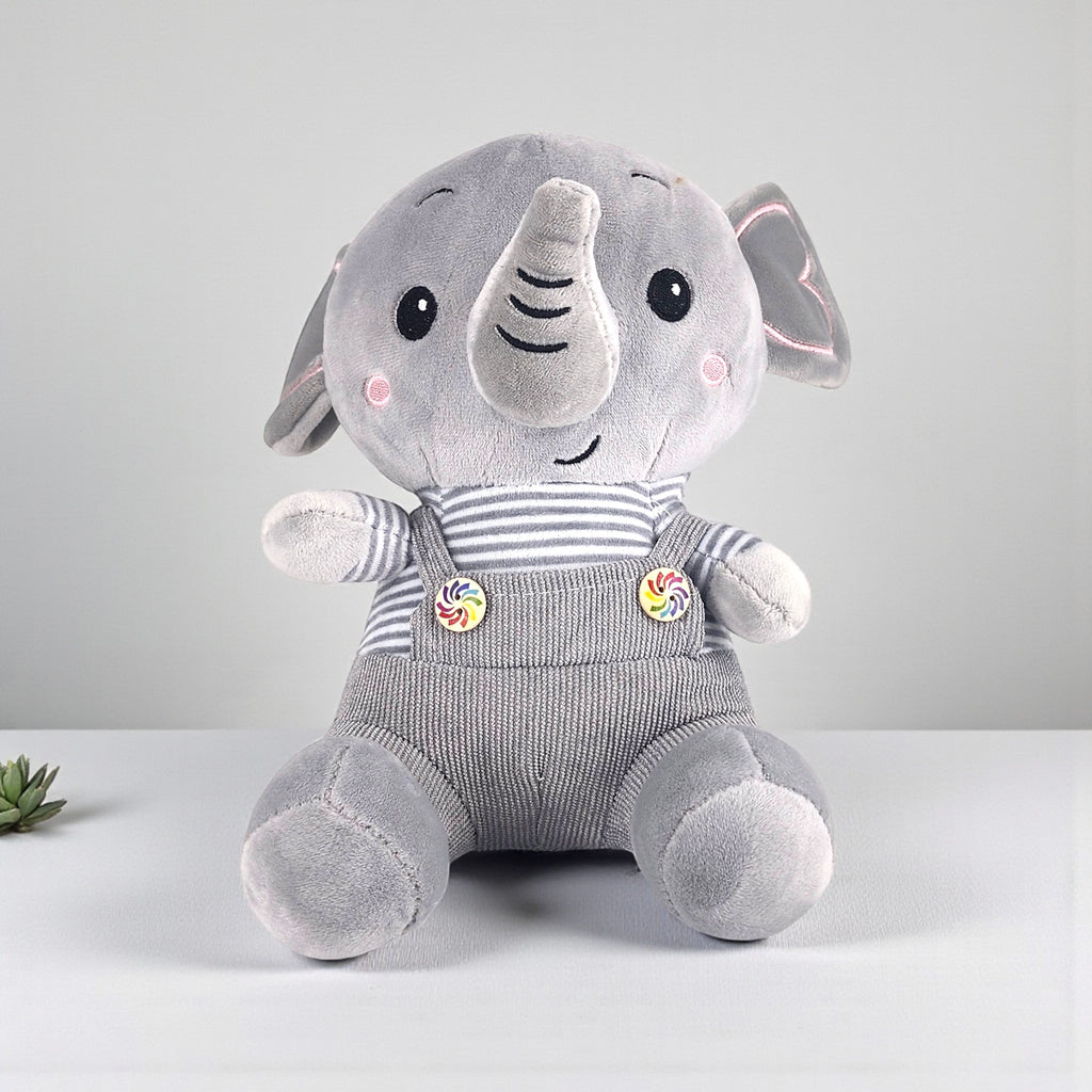 Cute Elephant  Plush Soft Stuff Soft Toys for Kids 28cm