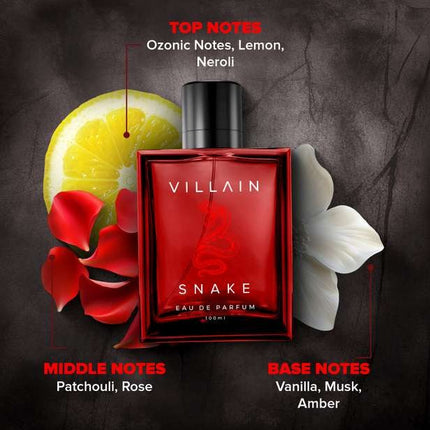 Villain Snake Luxury Perfume for Men Long Lasting Smell 100 ml