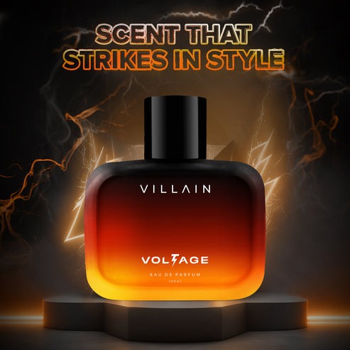 VILLAIN II Voltage Perfume | Long Lasting Premium Eau de Parfum - 100 ml (For Men)