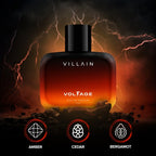 VILLAIN II Voltage Perfume | Long Lasting Premium Eau de Parfum - 100 ml (For Men)