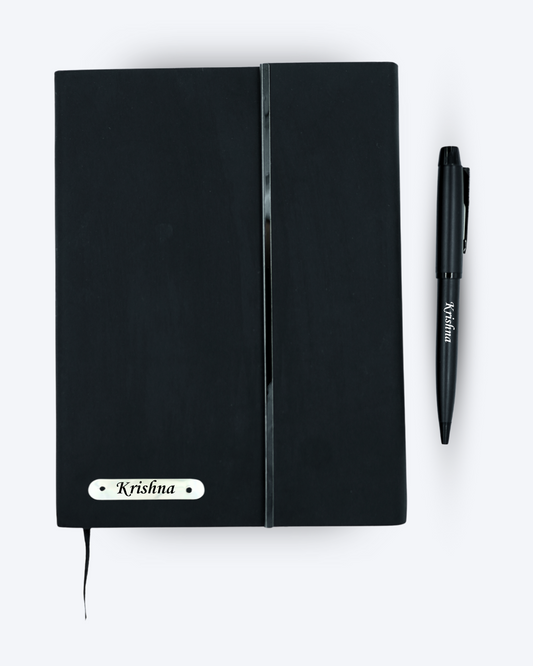 Personalised Door Notebook & Pen Combo