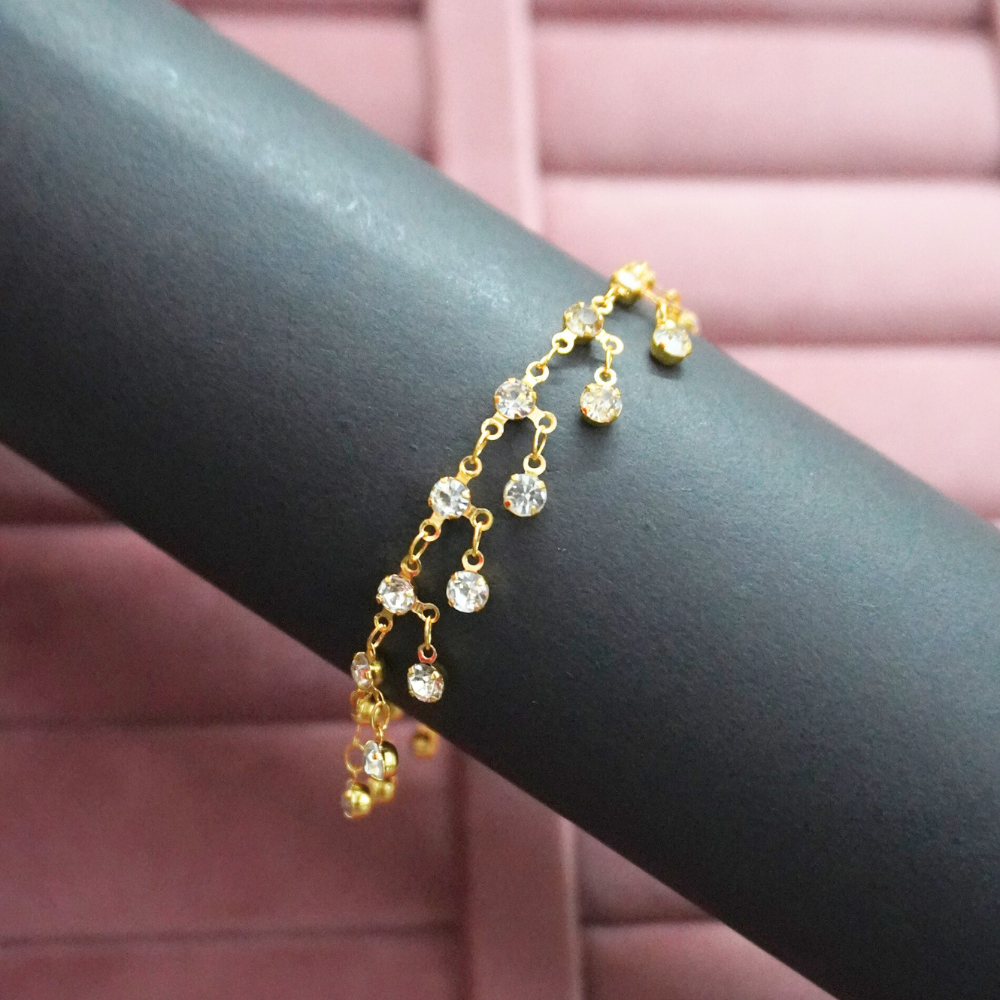 Black Circle Bracelet