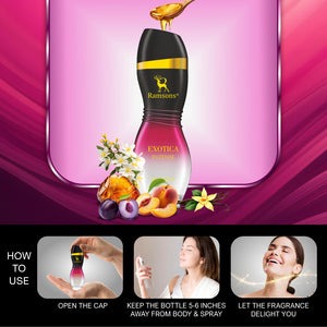 Ramsons - EXOTICA INTENSE Eau De Parfum |100 ML | Perfume for Women