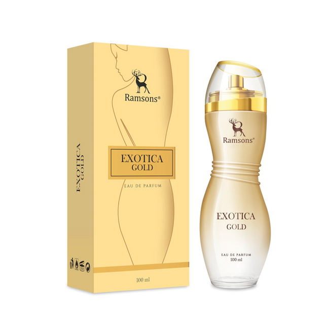 Ramsons - EXOTICA GOLD Eau De Parfum | 100 ML | Perfume For Women