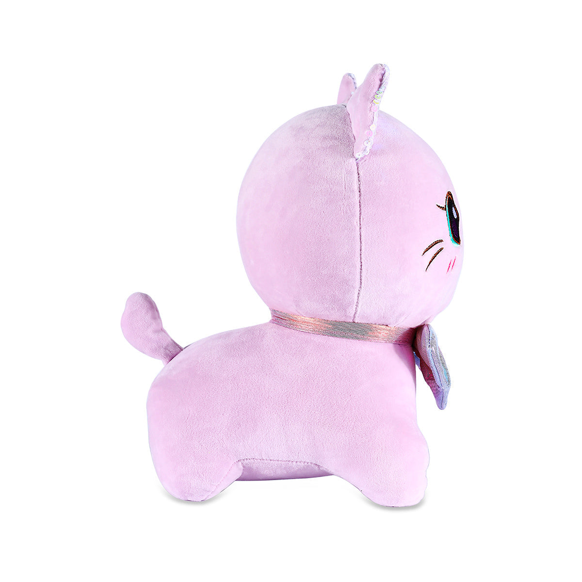 Bow Cat Soft Toy I 35 CM