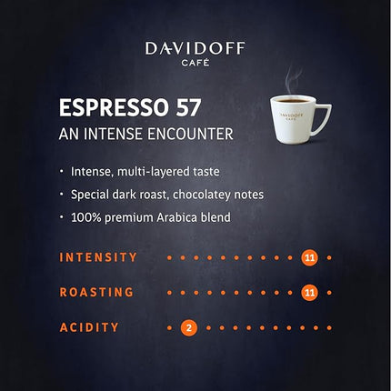Davidoff Espresso 57 Instant Coffee 11/12 Intensity