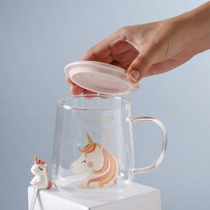 Unicorn Glass Mug