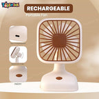 Mini Handheld Small Pocket Size USB Rechargeable Portable Fan