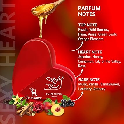 Ramsons Sexy Heart - Eau De Parfum - 100 ml