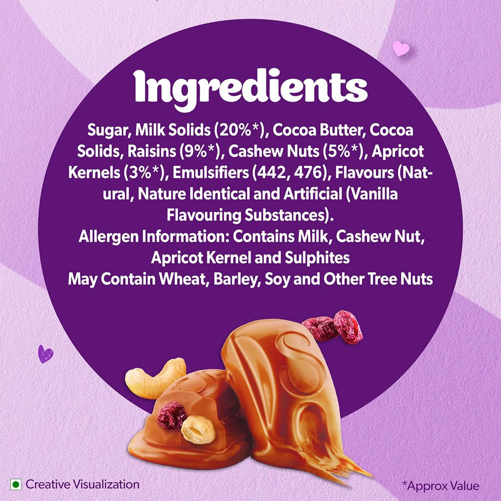 Cadbury Dairy Milk Silk Fruit & Nut 129 g