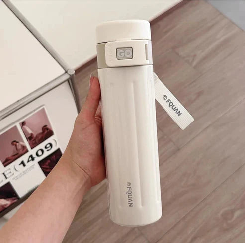 Mini Coffee Travel Mug with Lid Stainless Steel Thermos Water Bottle