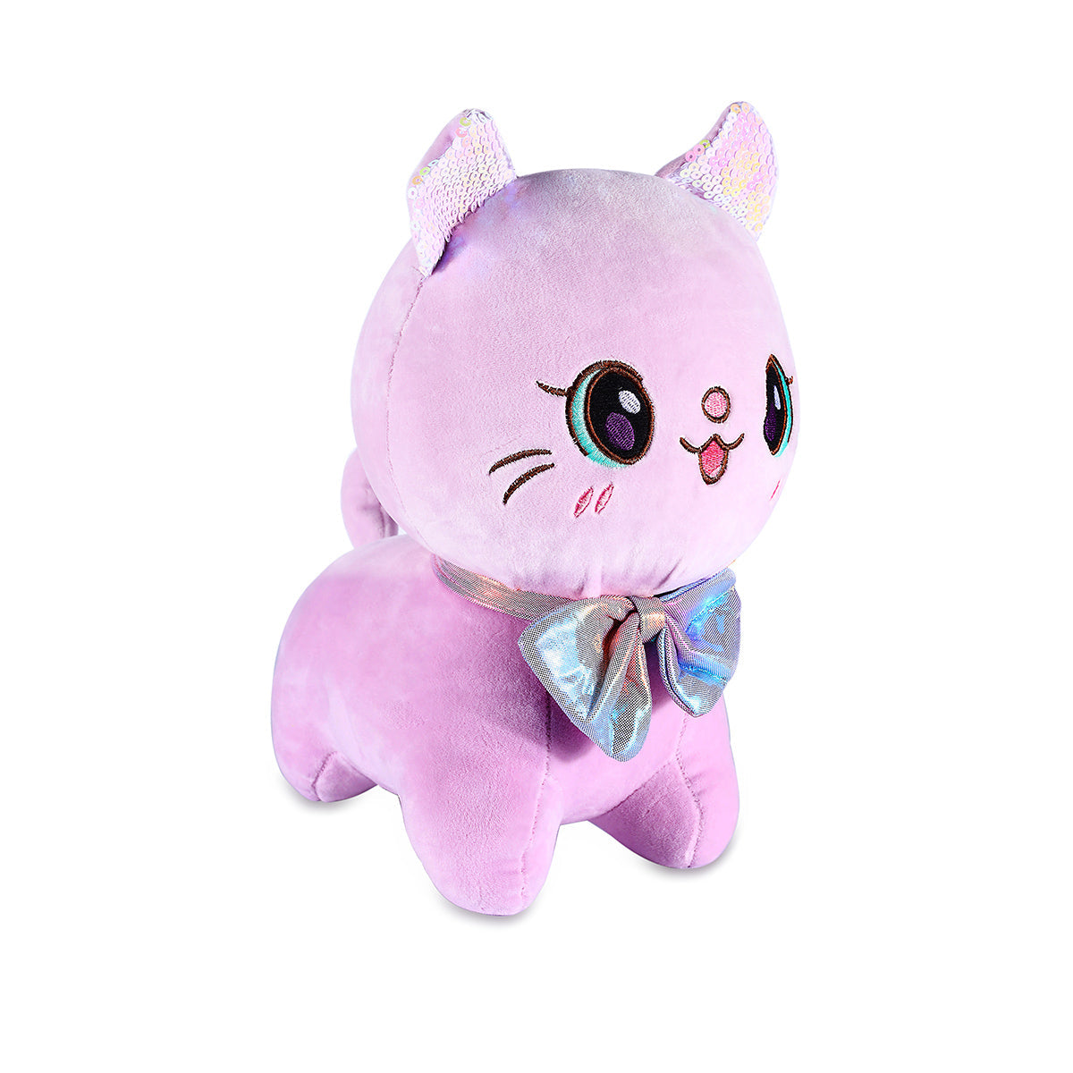 Bow Cat Soft Toy I 35 CM