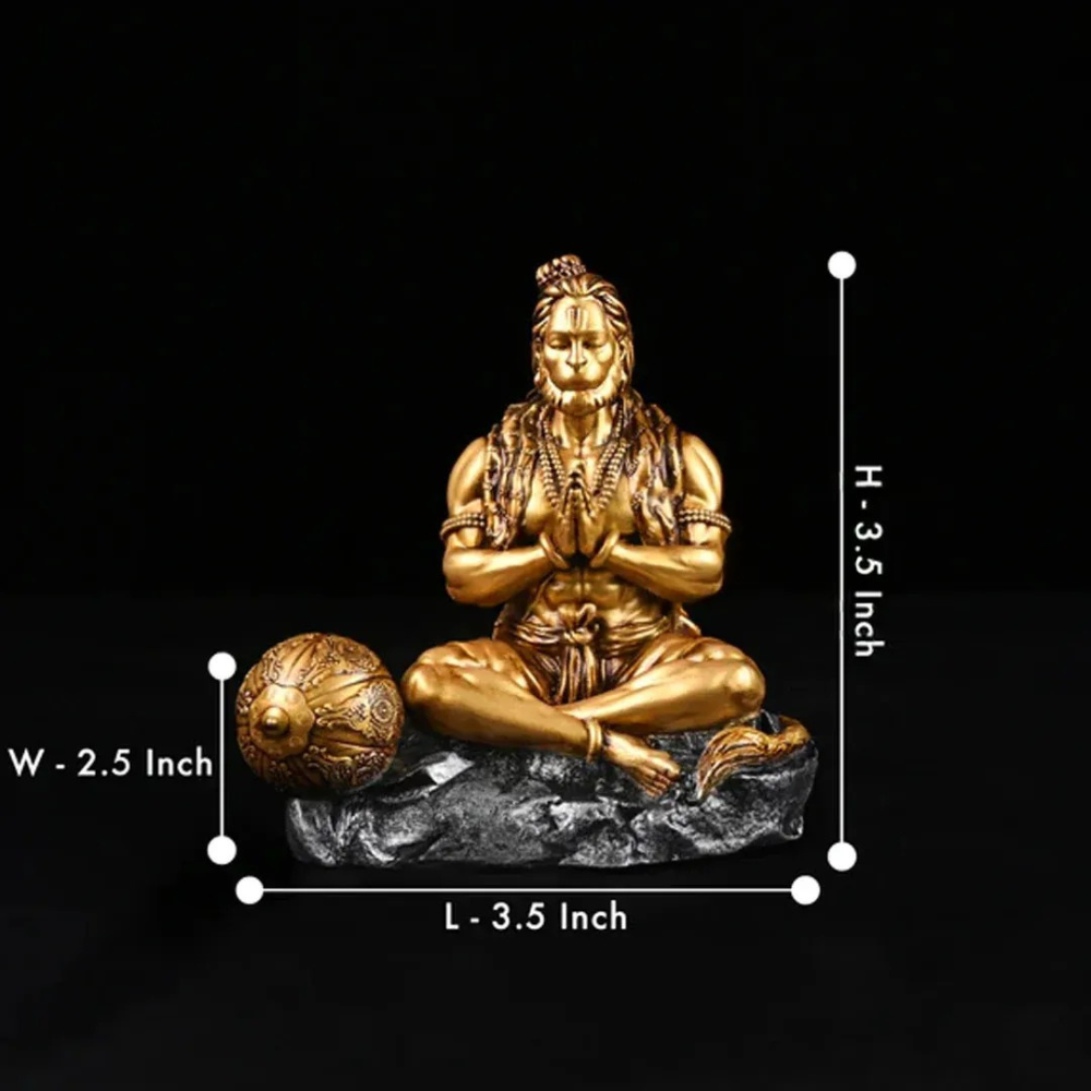 Mahabali Lord Hanuman Car Dashboard