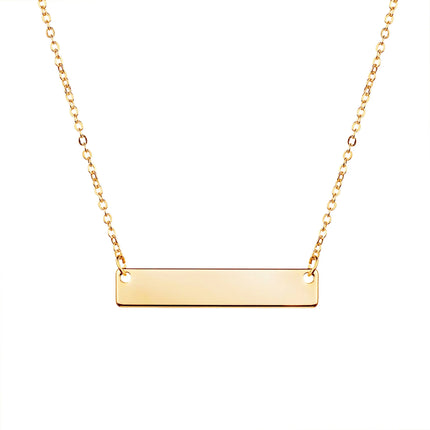 Custom Necklace Engraved Necklace Personalized Name Necklace