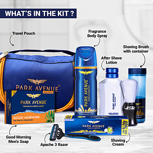 Park Avenue Good Morning Men's Grooming Kit