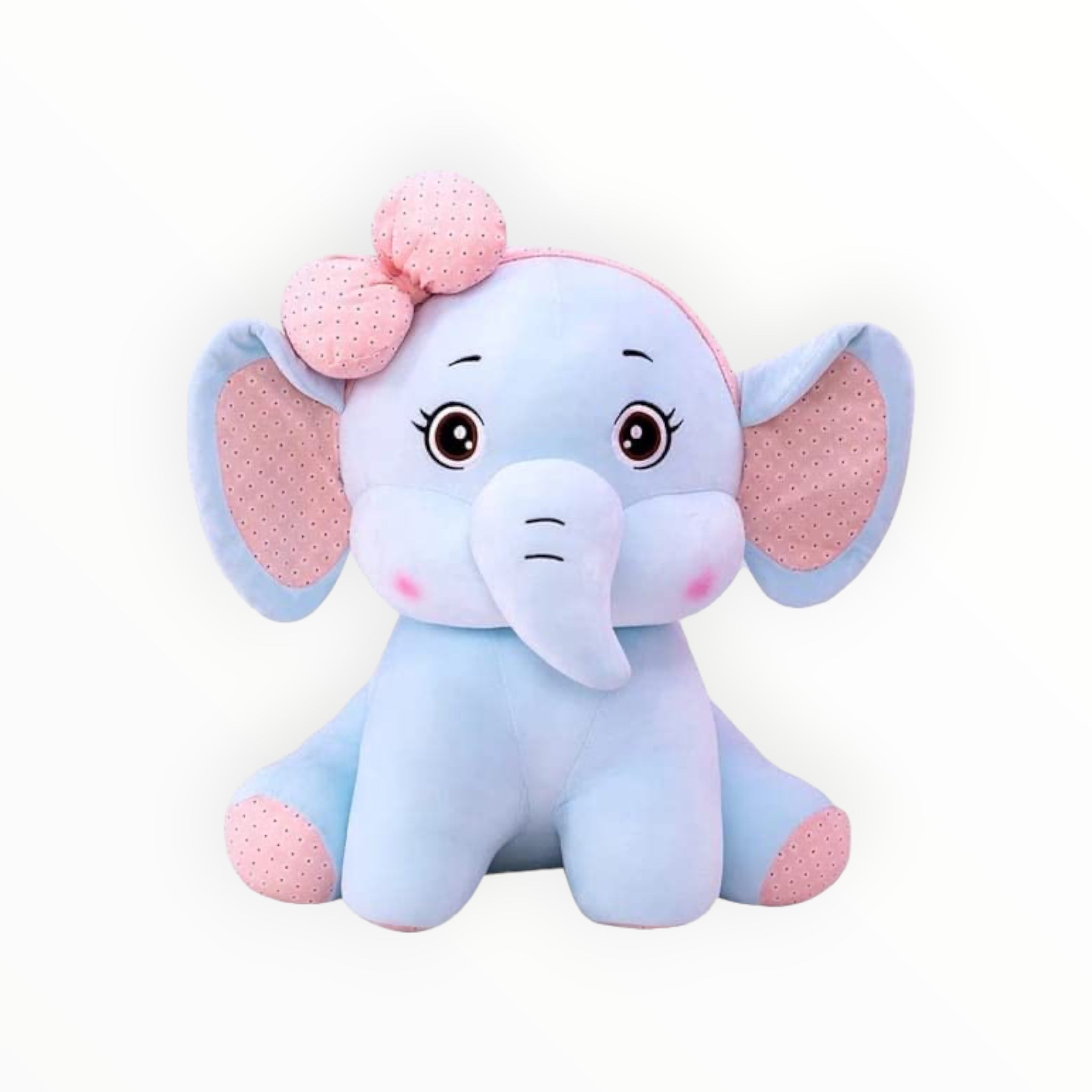 Cute Elephant with Bow Soft Toy