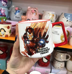 Disney Marvel Avengers 450ML Ceramic Water Cups Iron Man Hulk Captain America