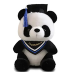 Graduation Bear Panda Stuffed Animal Plushies 2024 Graduation Gifts