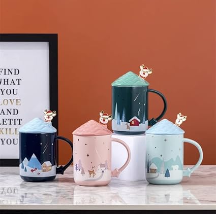 Ceramic Coffee Christmas Mugs