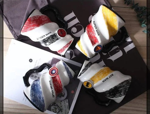 Avengers / DC Superhero Spiral Ceramic Mug