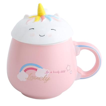 Rainbow Unicorn Horn Mug