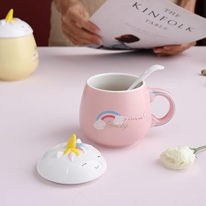Rainbow Unicorn Horn Mug