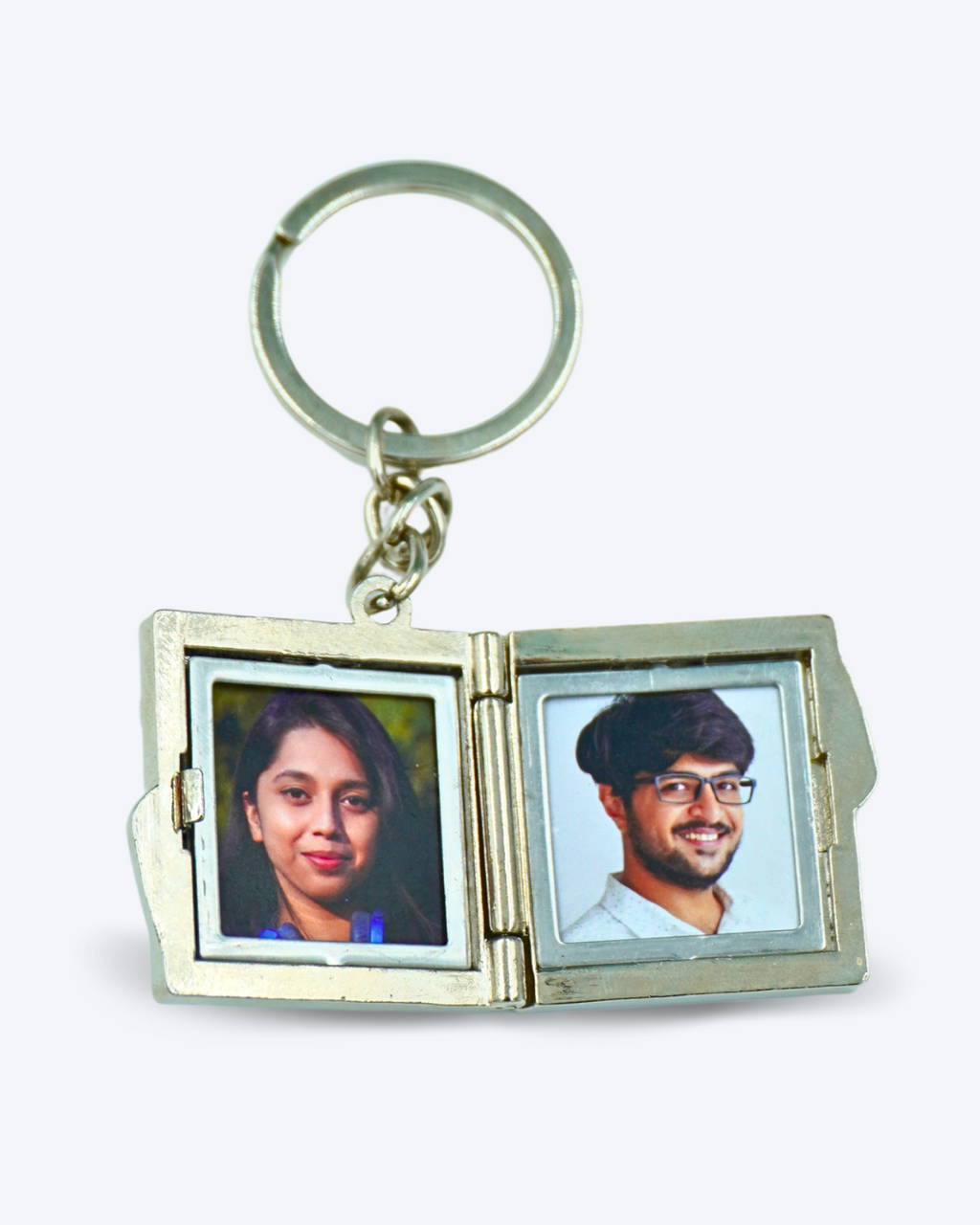 Personalised Photo Book Metal Keychain