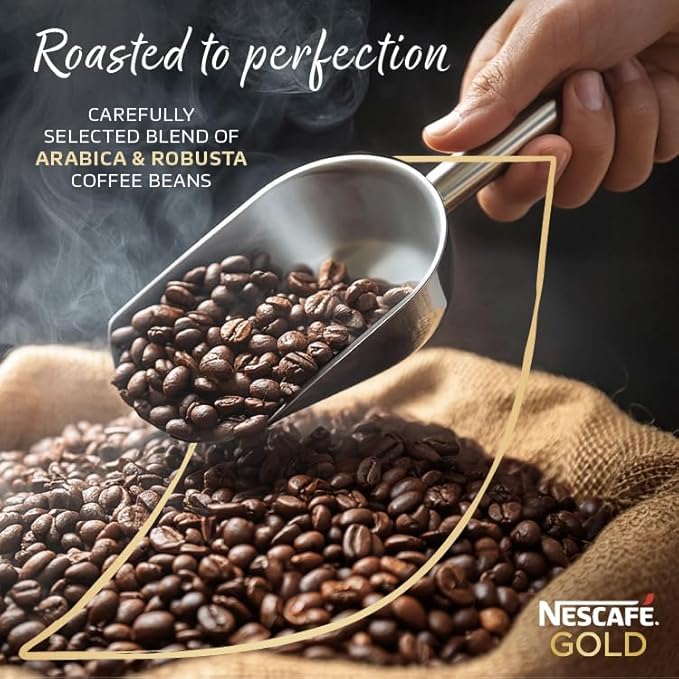 Nescafe Gold Blend - Premium Freeze Dried Instant Coffee
