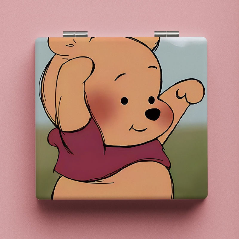 Winnie the pooh bear Pocket Mirror