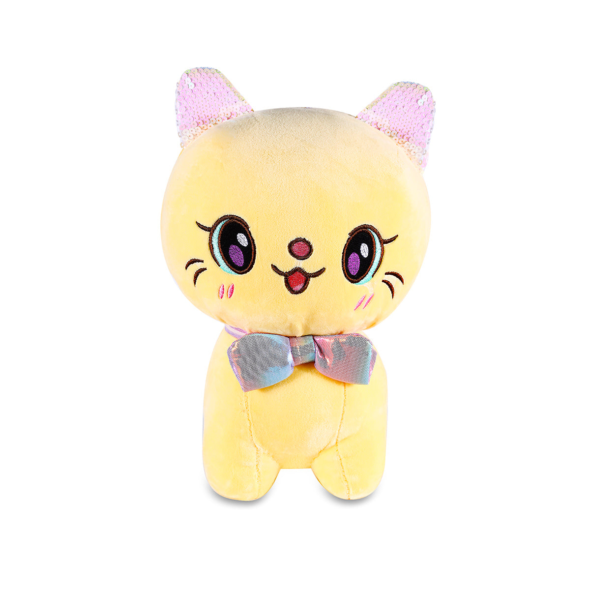 Bow Cat Soft Toy I 35 CM