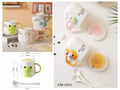 Animal Coffee Ceramic Mug  Frog , Bear , Horse