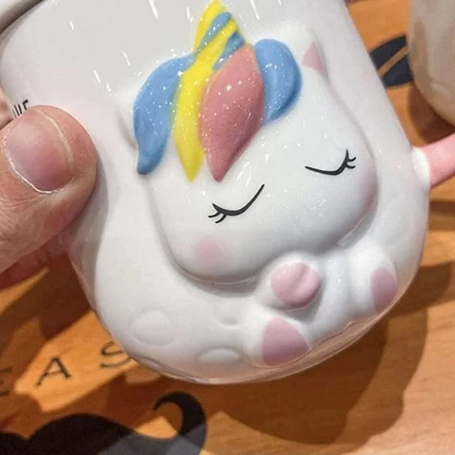 Animal Coffee Ceramic Mug  Frog , Bear , Horse