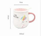 Animal Coffee Ceramic Mug  Frog , Bear , Horse