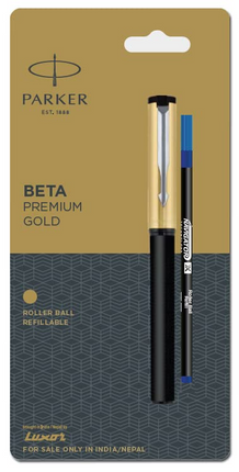 Parker Beta Premium Gold Roller Pen