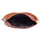 Shoulder Bag with Metal Accent