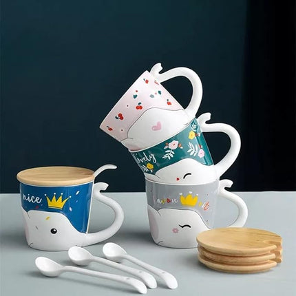 Ceramic Coffee Mug – Elephant Mug