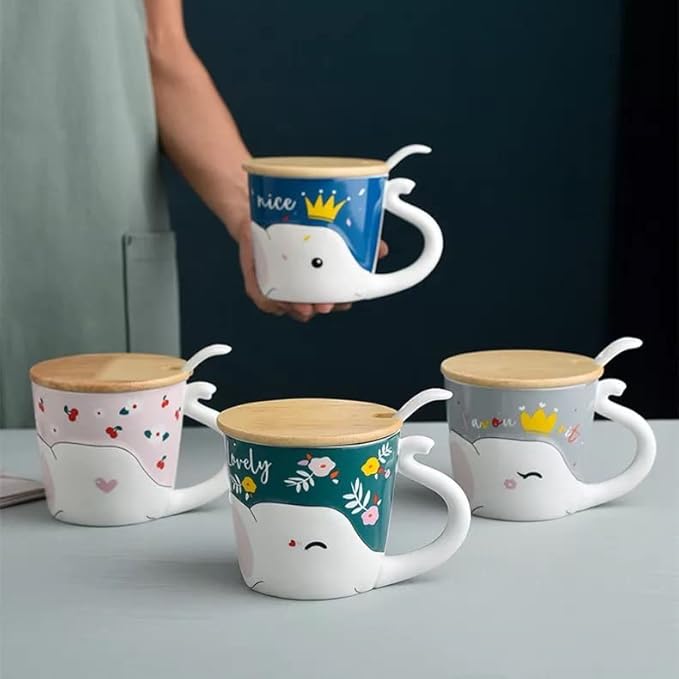 Ceramic Coffee Mug – Elephant Mug
